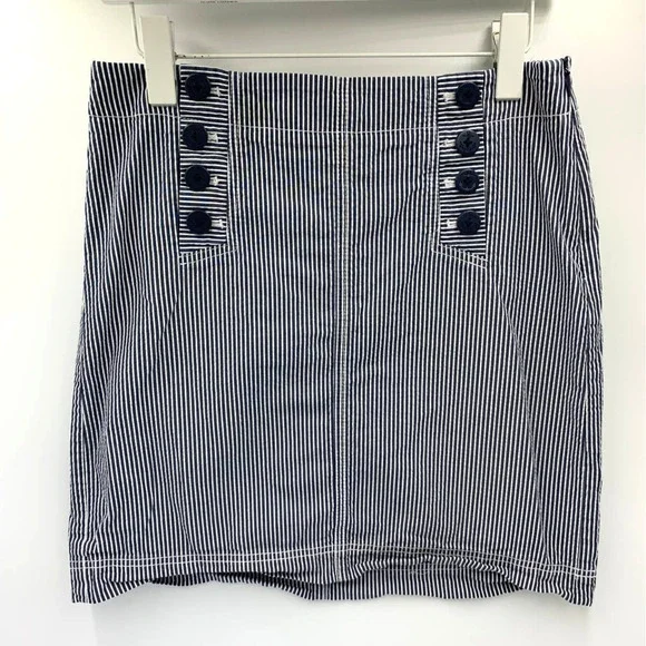 Talbots Nautical Striped Skirt size 4 - Picture 5 of 11